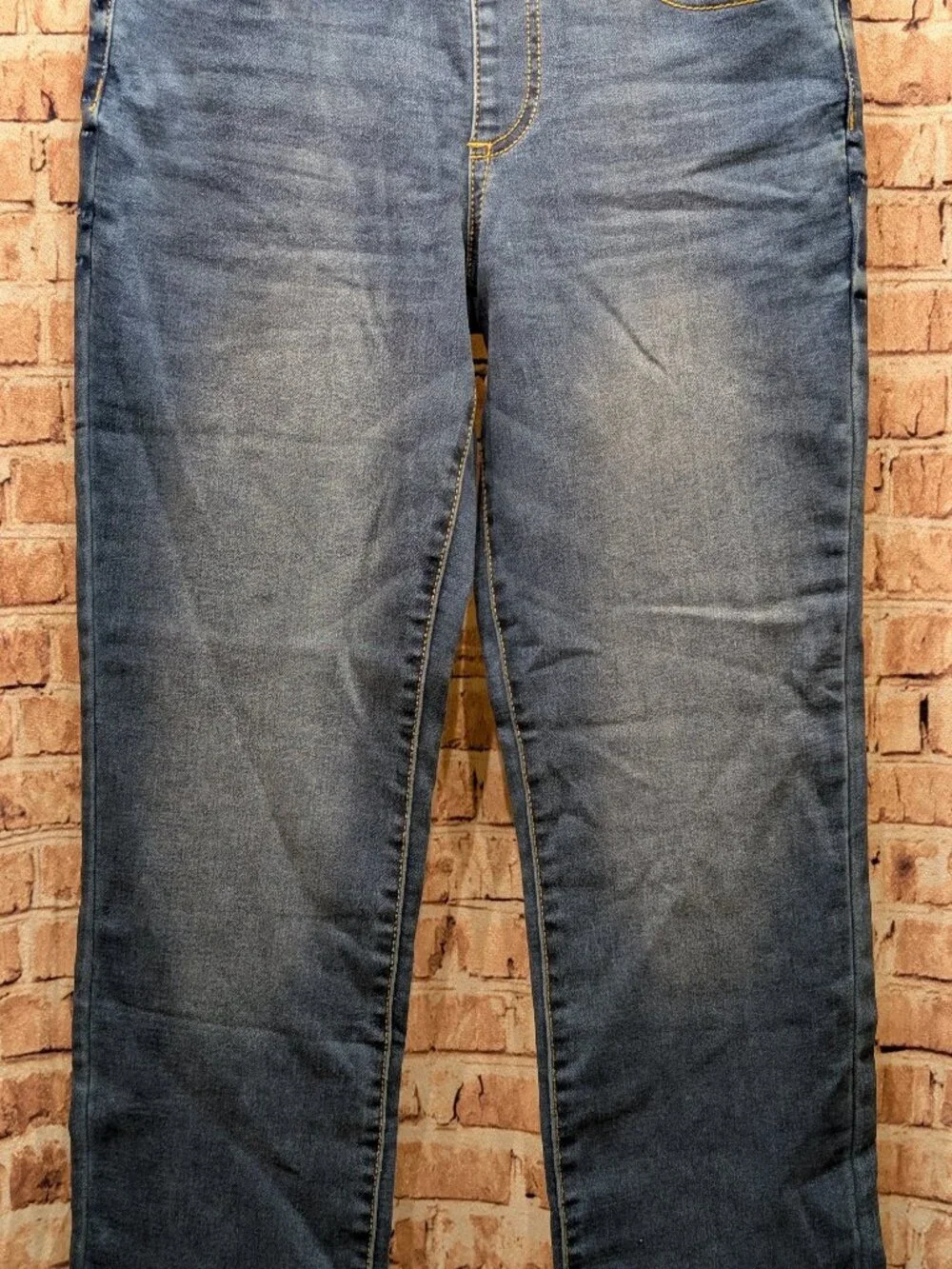 urban pipeline Blue Denim Jogger Jeans with Drawstring Waist Size Medium